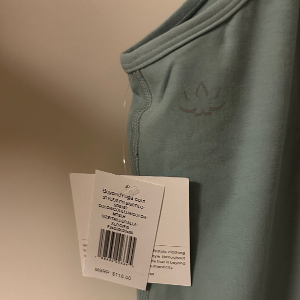 Beyond Yoga Spacedye Essence Dress Minty Slate Heather - Picture 6 of 15